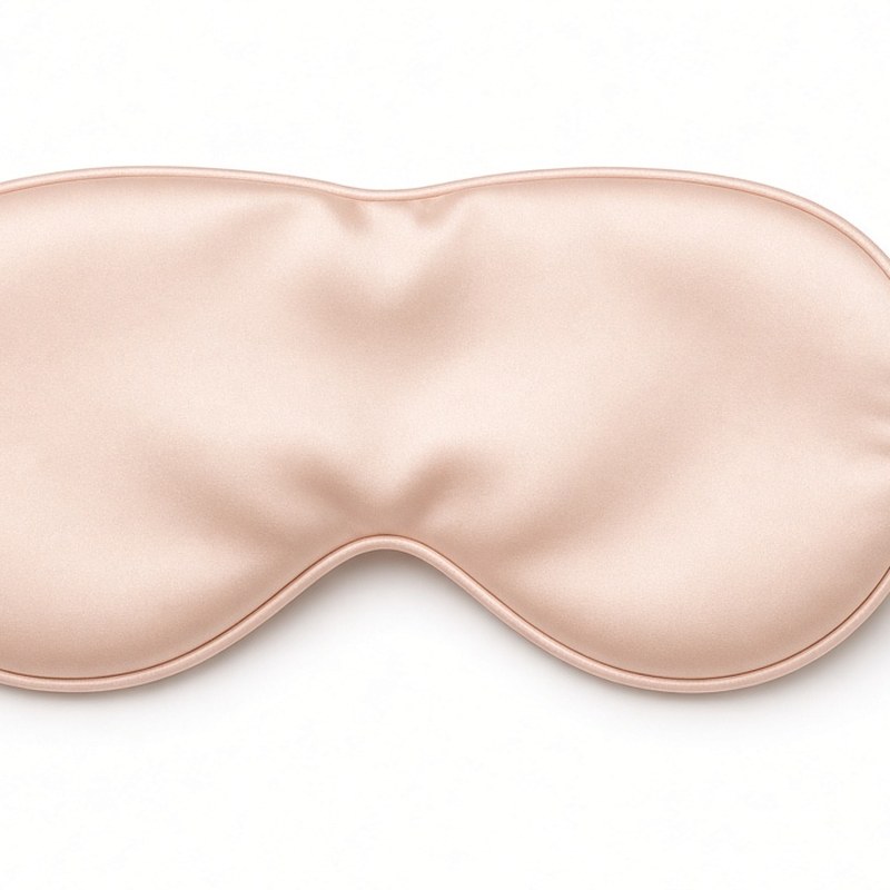 Illustration-style product photo: sleep mask