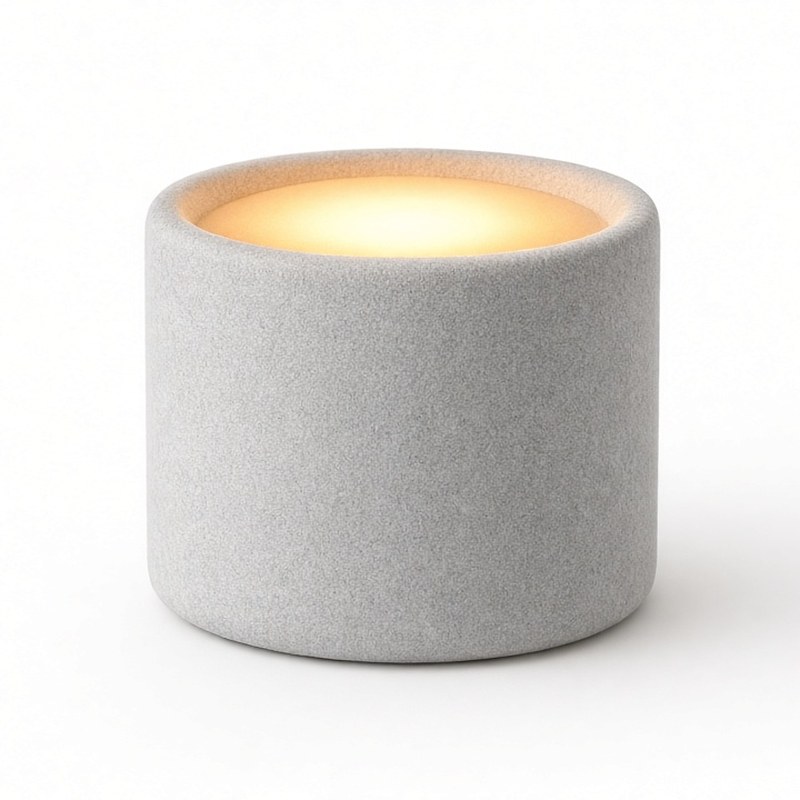 Illustration-style product photo: white noise / sleep sound machine