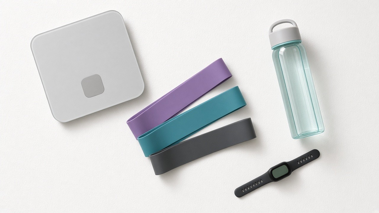 Weight-Loss Helper Gear: Scales, Bottles, Bands and Trackers